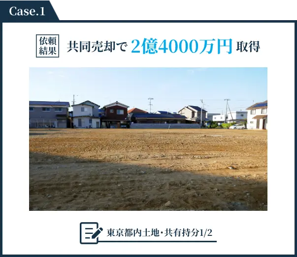 共同売却の解決事例