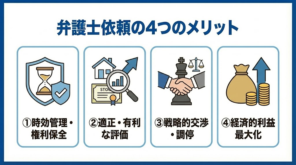 費用がかかっても弁護士に依頼すべき4つの本質的な理由