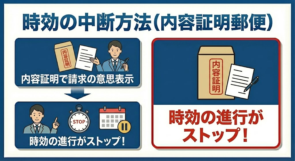 内容証明郵便で遺留分侵害額請求を意思表示