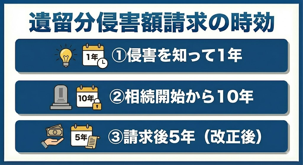 遺留分侵害額請求の時効