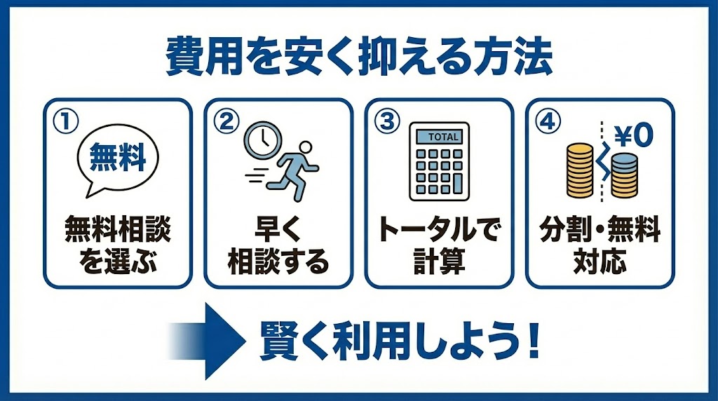 遺留分の請求にかかる弁護士費用をなるべく安く抑える方法