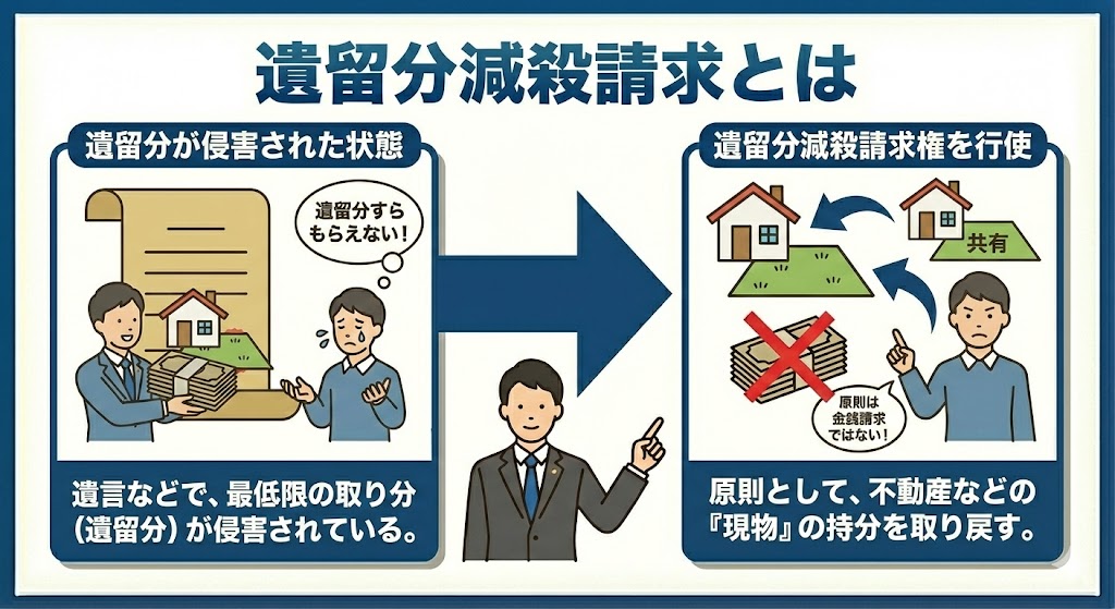 遺留分の減殺請求とは