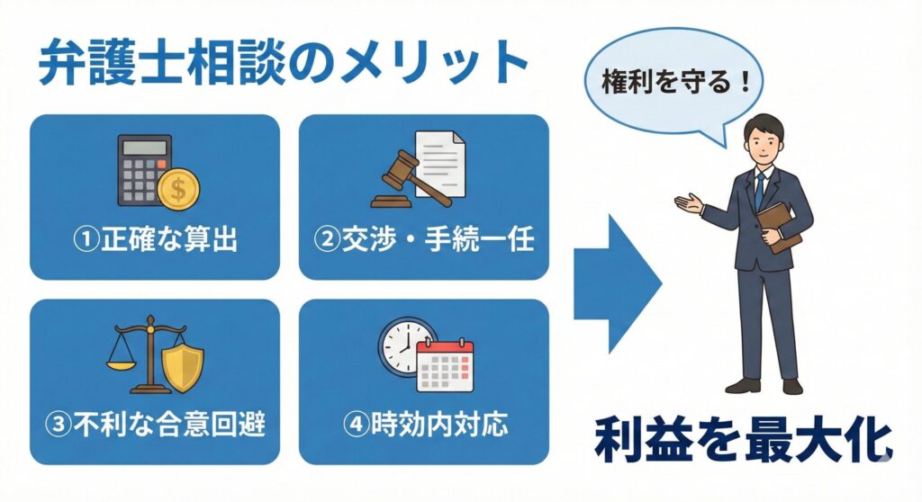 遺言書で遺留分が侵害されていた場合に弁護士に相談するメリット